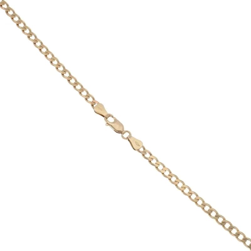 9ct Yellow Gold Curb Chain 18″