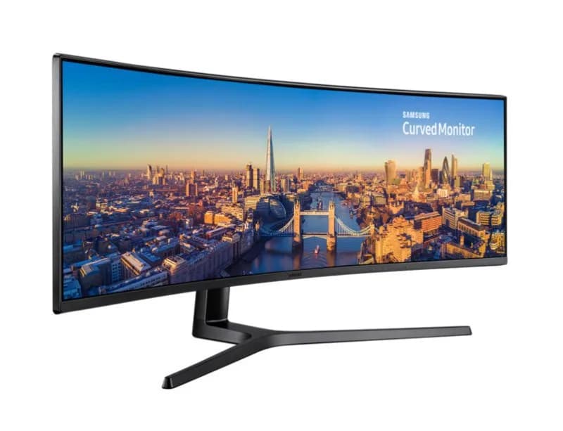 SAMSUNG 49″ QLED 144HZ USB-C HDMI ULTRAWIDE CURVED MONITOR
