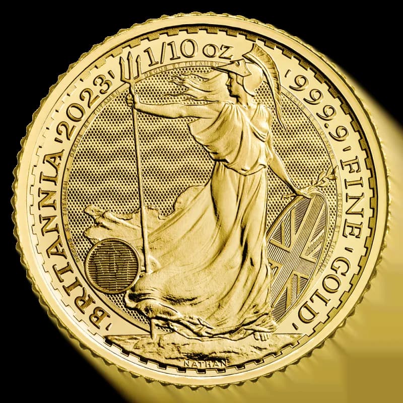 1/10 oz Britannia Gold Coin | 2023