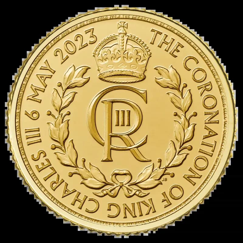 1/10 oz Coronation Charles III Gold Coin | 2023