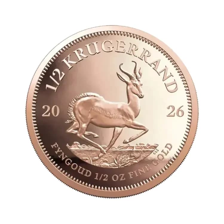 1/2 oz Krugerrand Gold Coin 2026