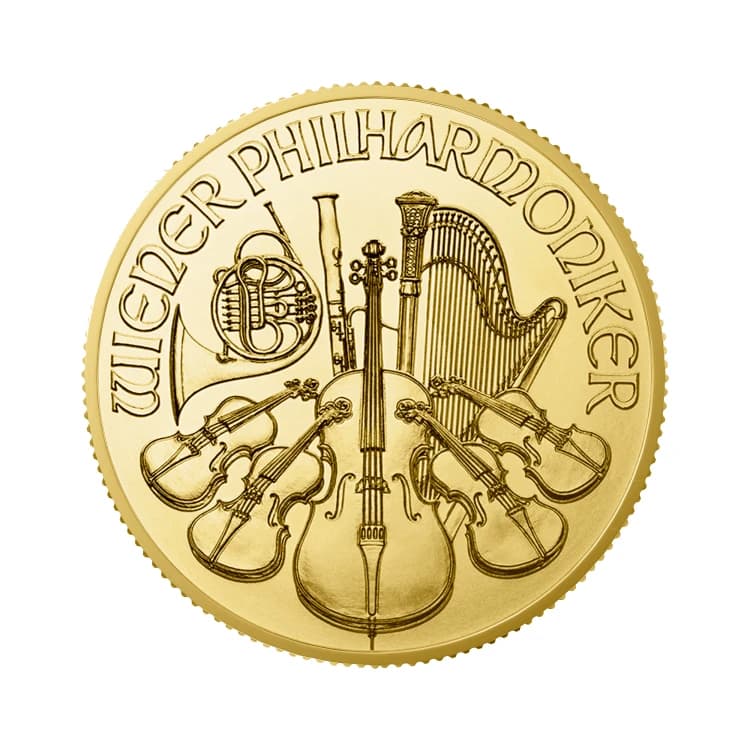 1/2 oz Vienna Philharmonic Gold Coin 2026