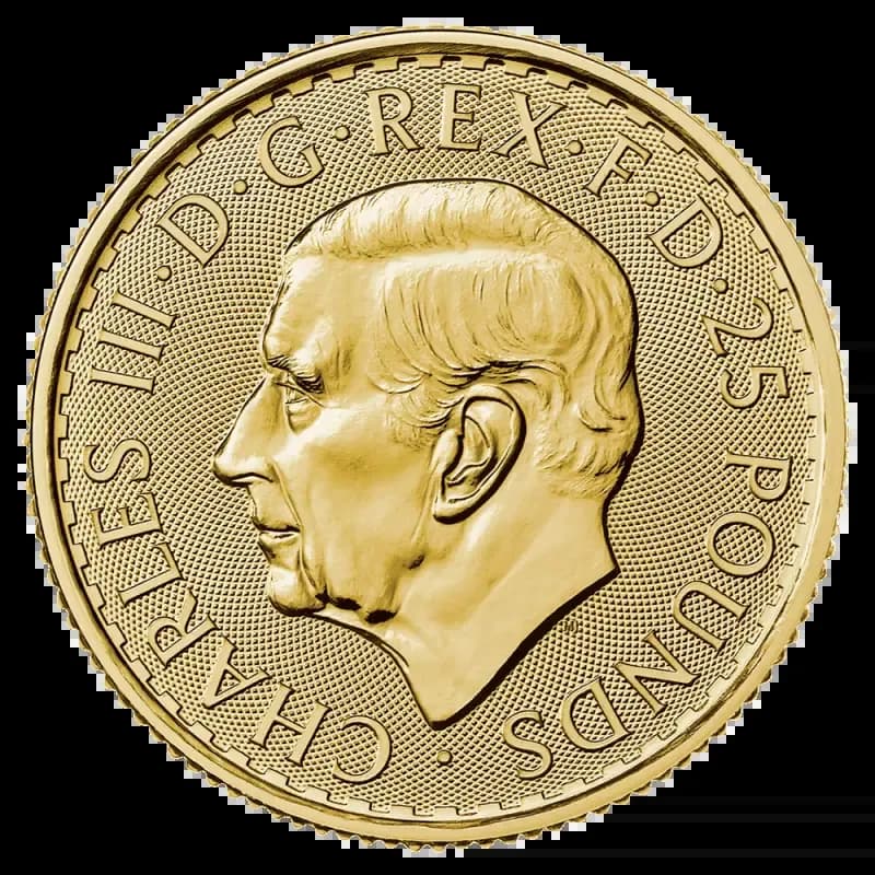 1/4 oz Britannia Charles III Gold Coin | 2023