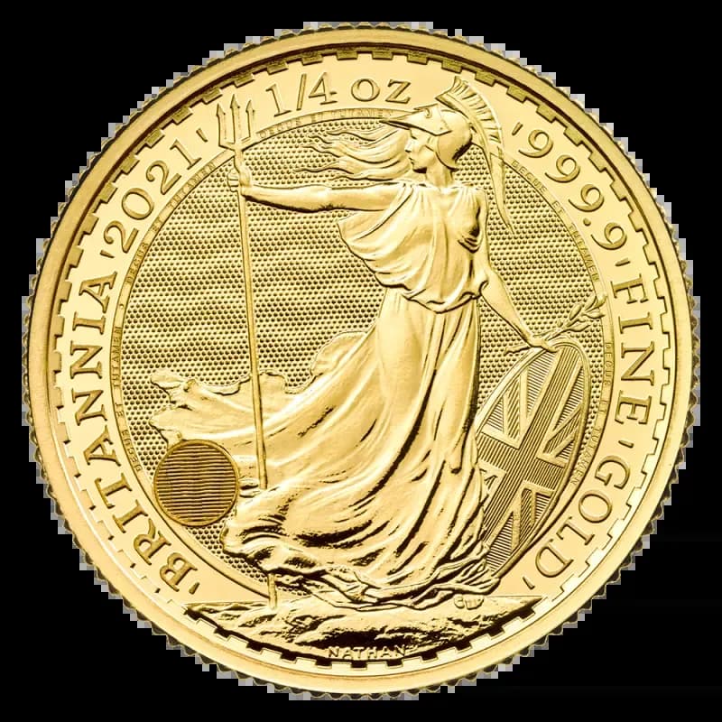 1/4 oz Britannia Gold Coin (2022)