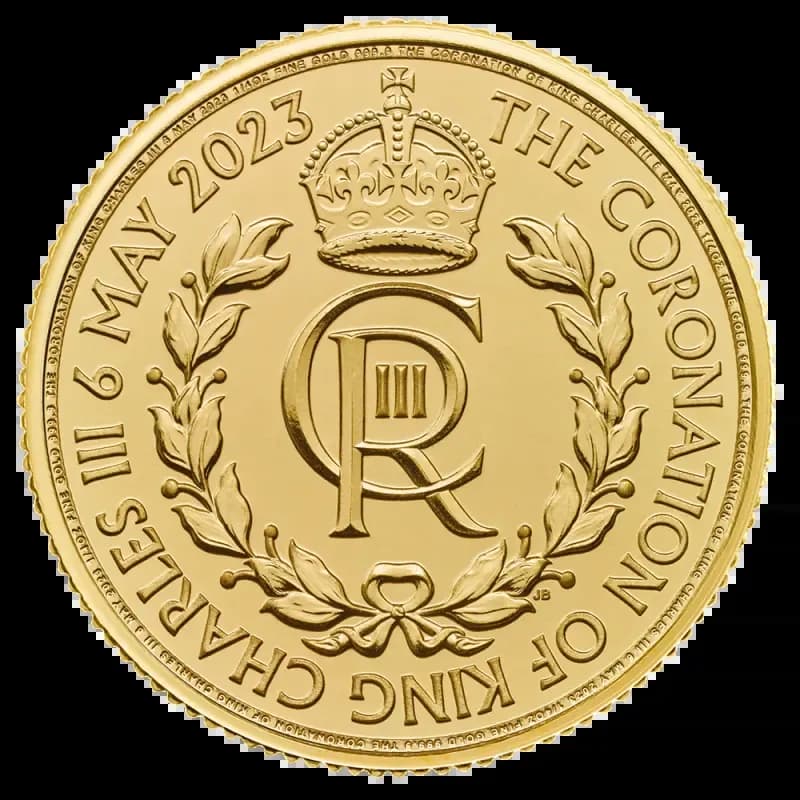 1/4 oz Coronation Charles III Gold Coin | 2023