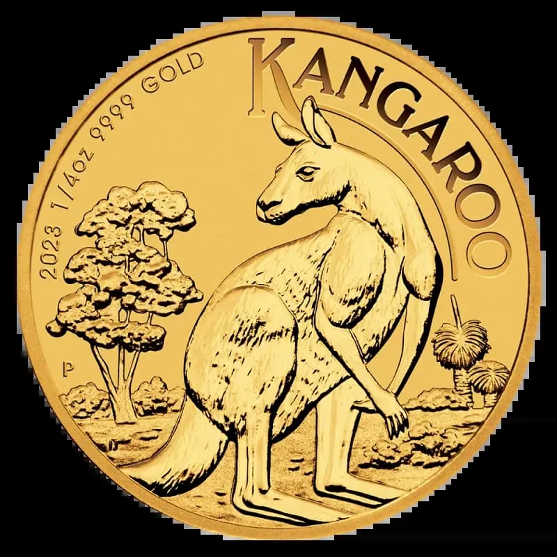 1/4 oz Kangaroo Gold Coin | 2023