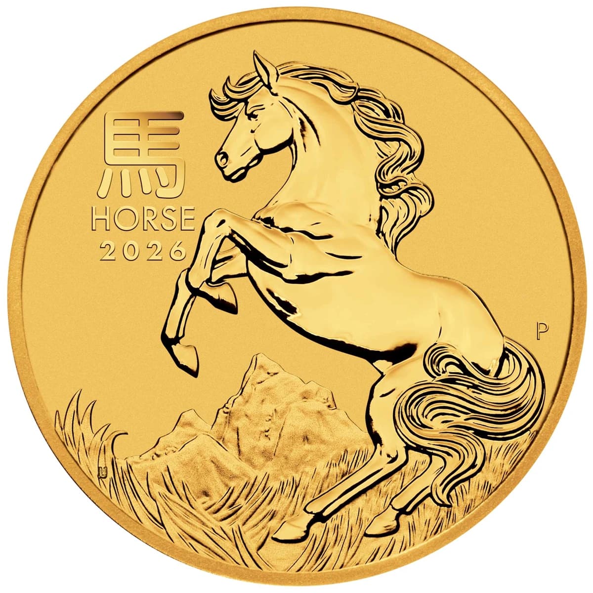 1/4 oz Lunar III Horse Gold Coin 2026