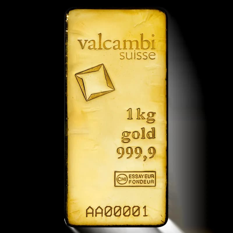 1 Kilo Gold Bar | Valcambi