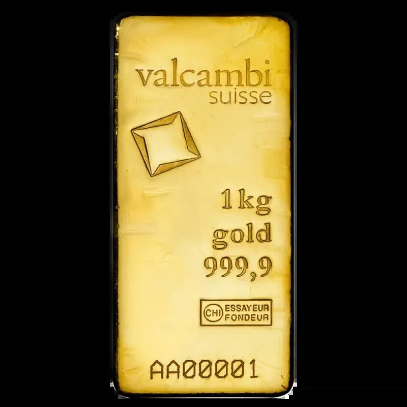 1 Kilo Gold Bar | Valcambi