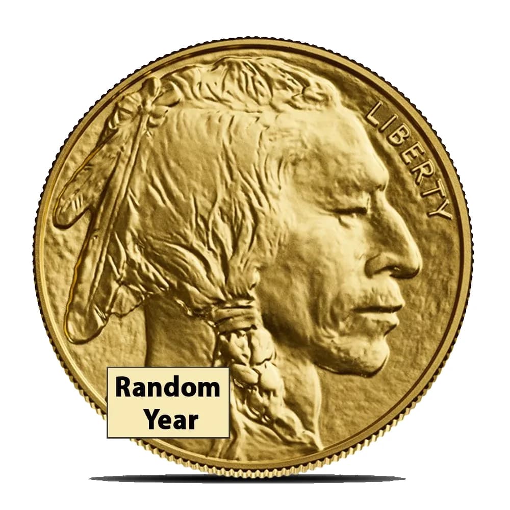 1 oz American Gold Buffalo Coin (Random Year)