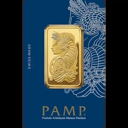 1 oz Gold Bar | PAMP Fortuna