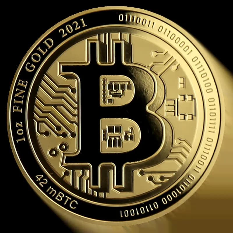 1 oz Gold Bitcoin (2021)