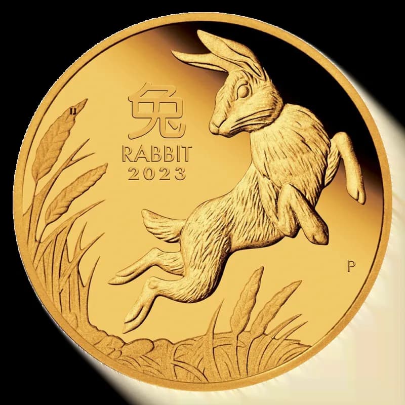 1 oz Lunar III Rabbit | Gold | 2023