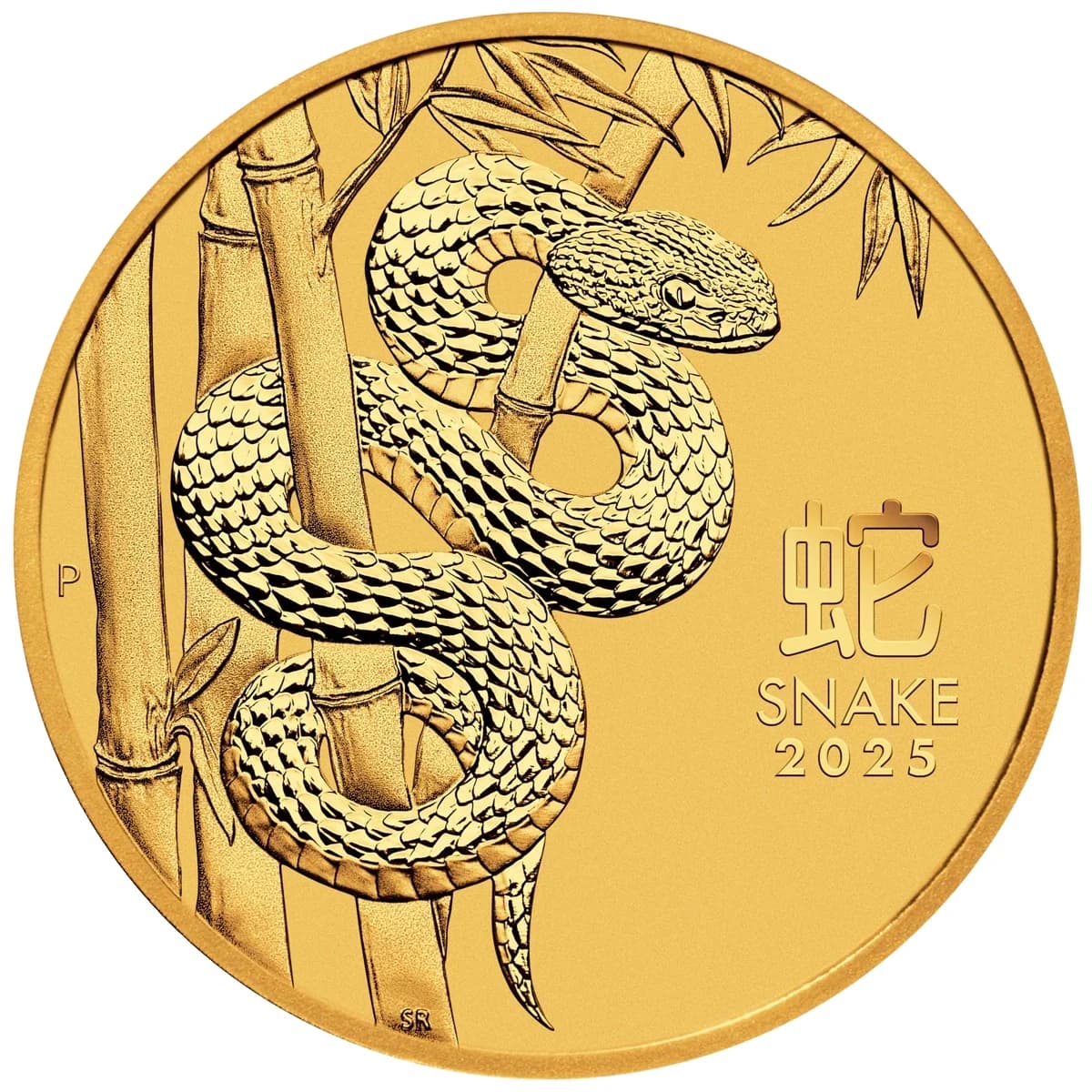 1 oz Lunar Gold Coin 2025