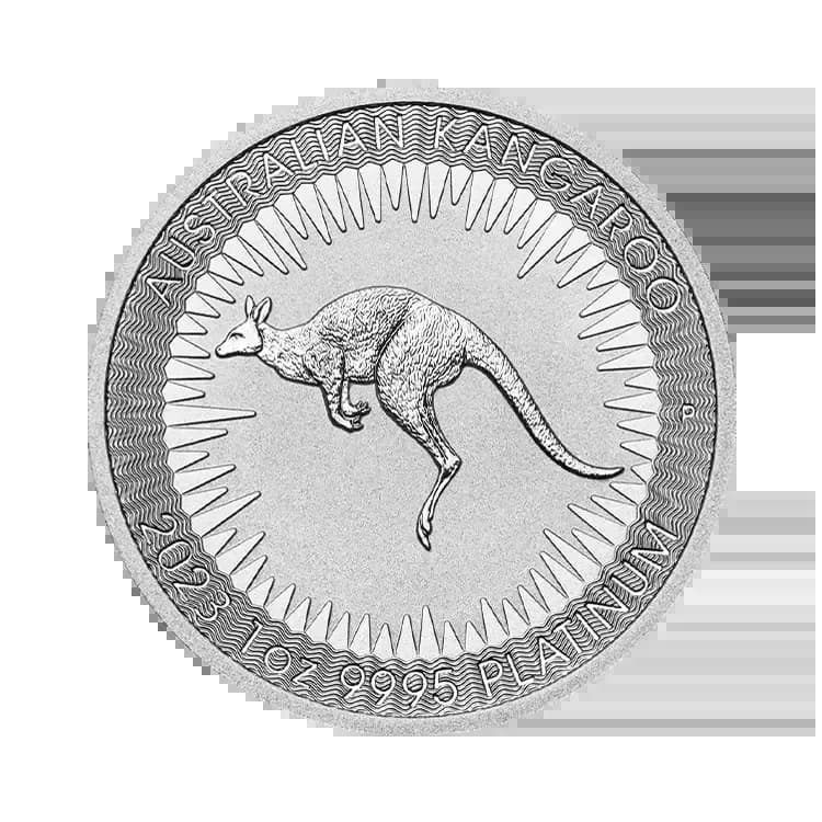 1 troy ounce platinum coin Kangaroo 2023