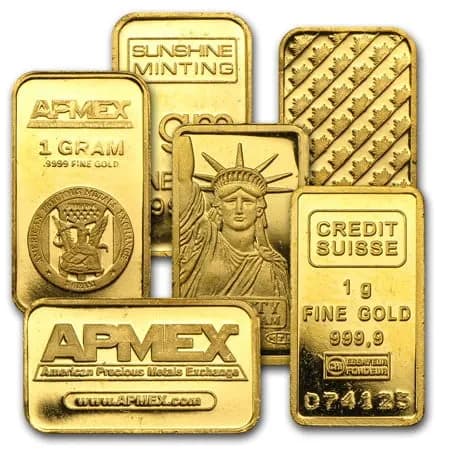 1G GOLD BAR