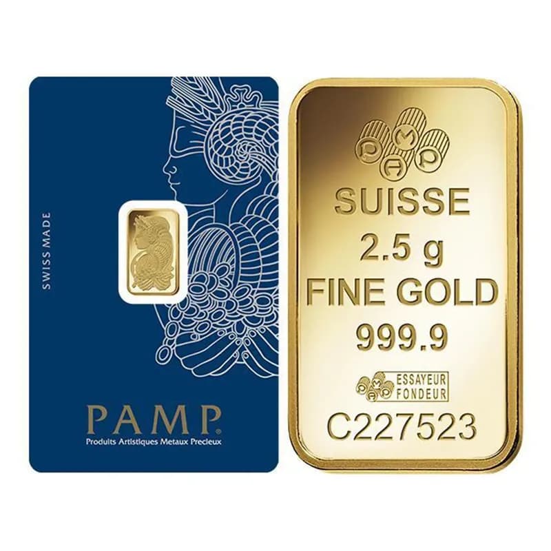 2.5 GRAM GOLD BAR