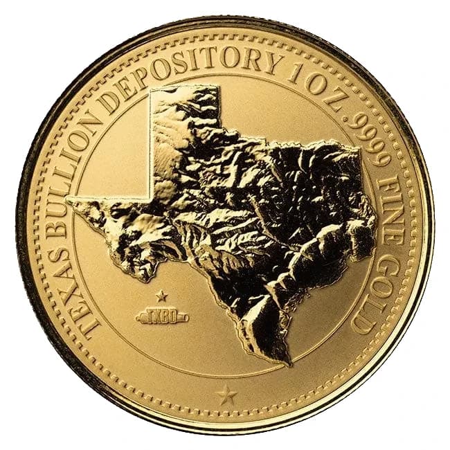 1 oz Texas Bullion Gold Coin 2025