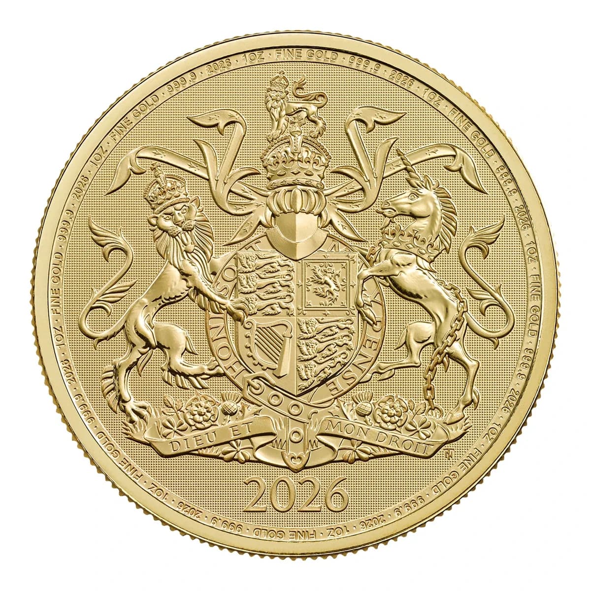 Royal Arms 1 oz Gold Coin 2026