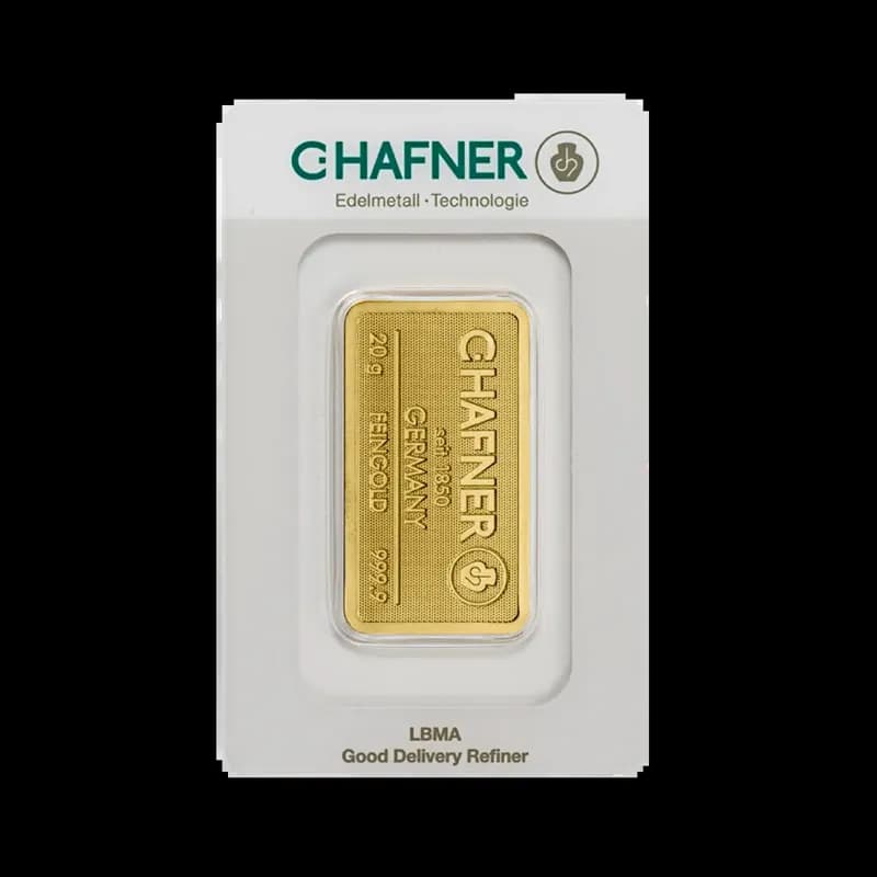 20g Gold Bar | C.Hafner