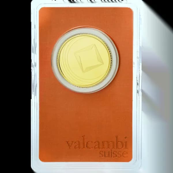 20g Gold Bar | Valcambi | Round Bar
