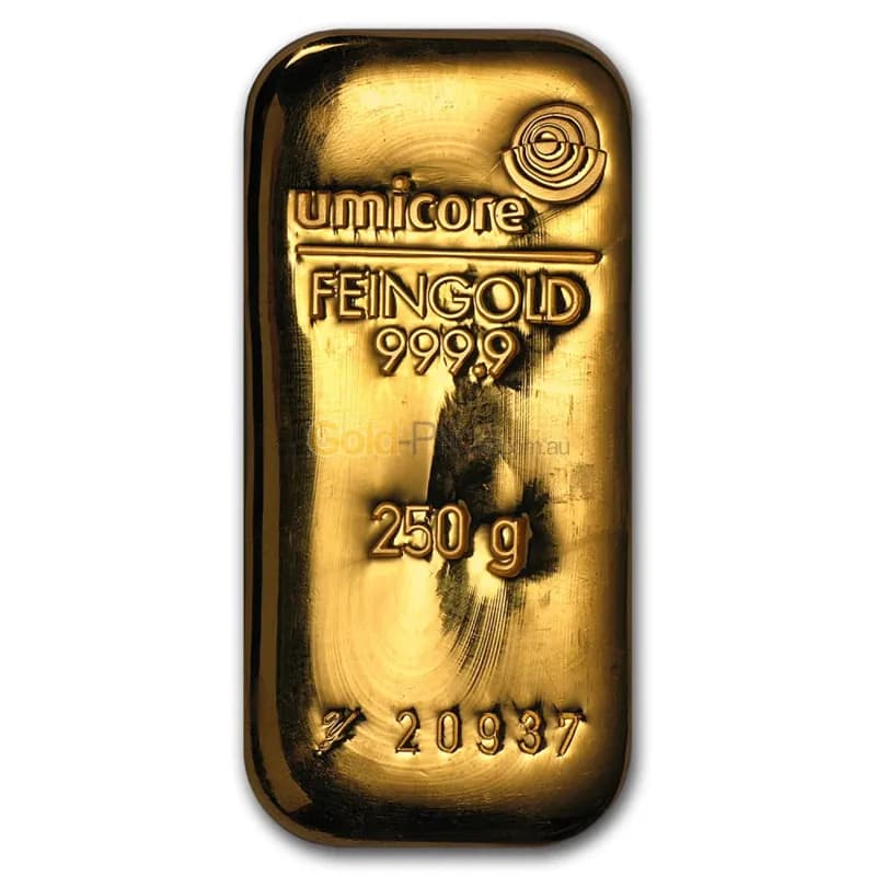 250 GRAM GOLD BAR