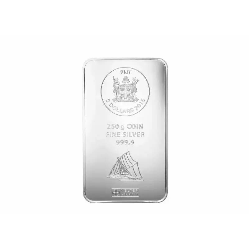 250g Fiji Coin Bar | Silver | Argor-Heraeus