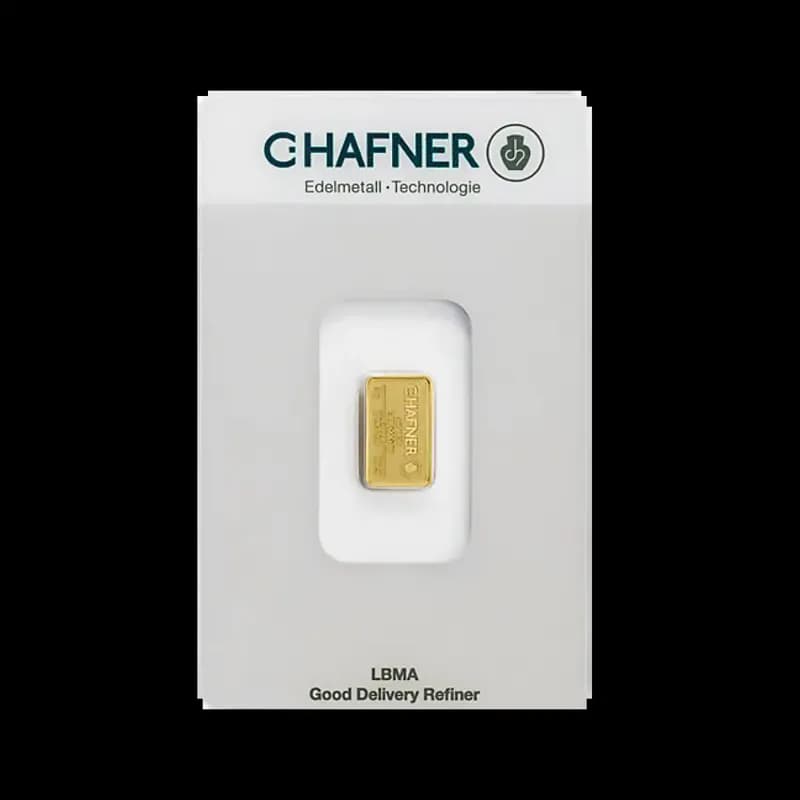 2g Gold Bar | C. Hafner