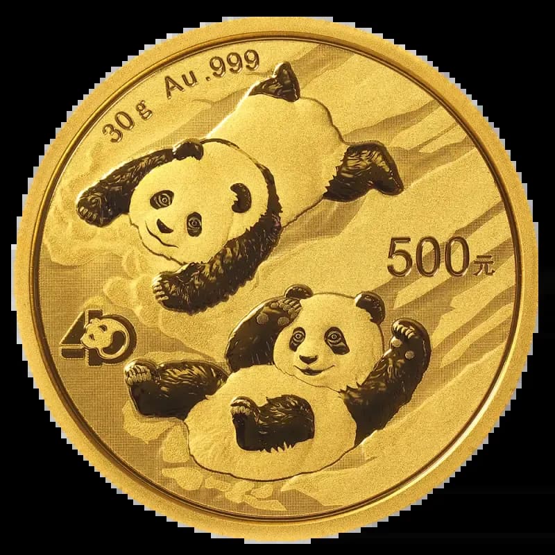 30g China Panda Gold Coin | 2022