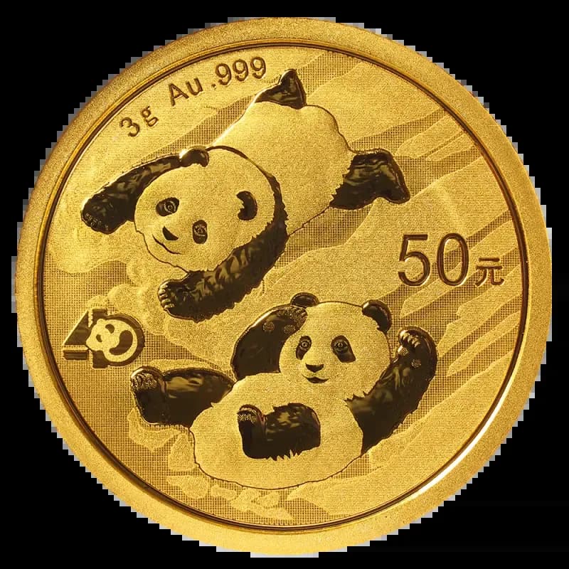 3g China Panda Gold Coin | 2022