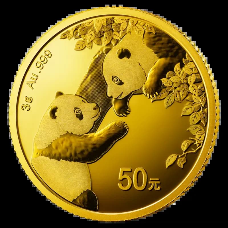 3g China Panda Gold Coin | 2023