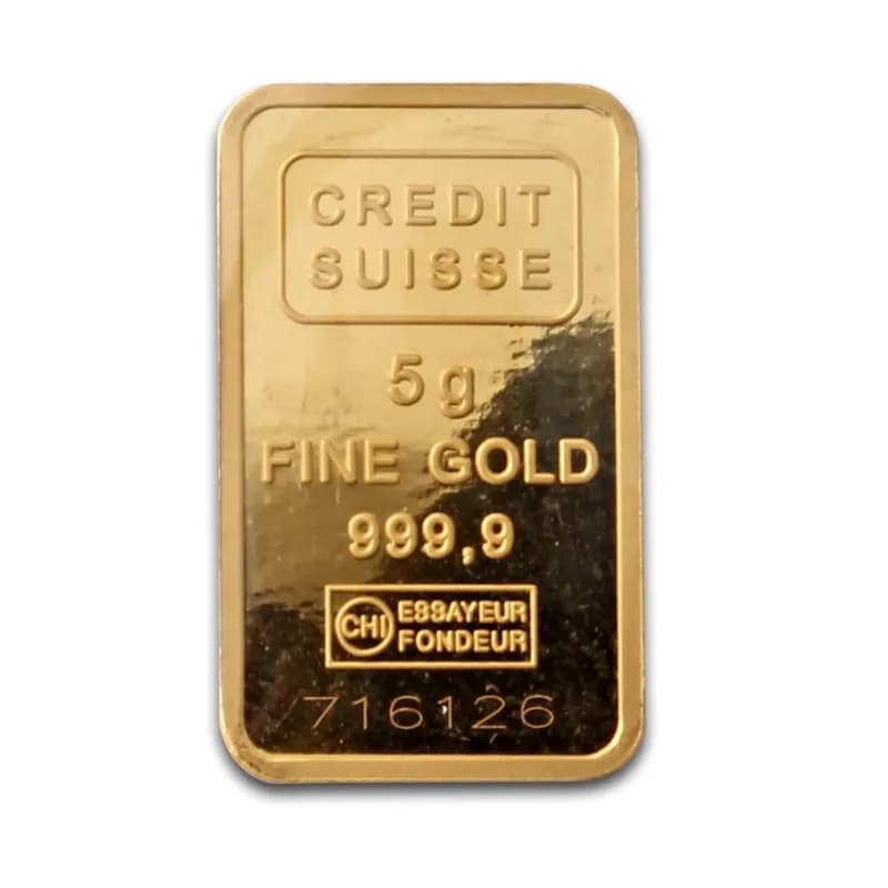5 GRAM GOLD BAR