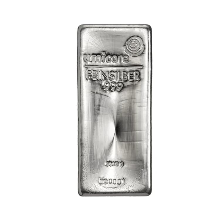 5 Kilo Umicore Silver Bar