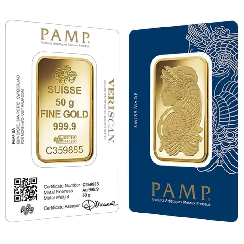 50 GRAM GOLD BAR