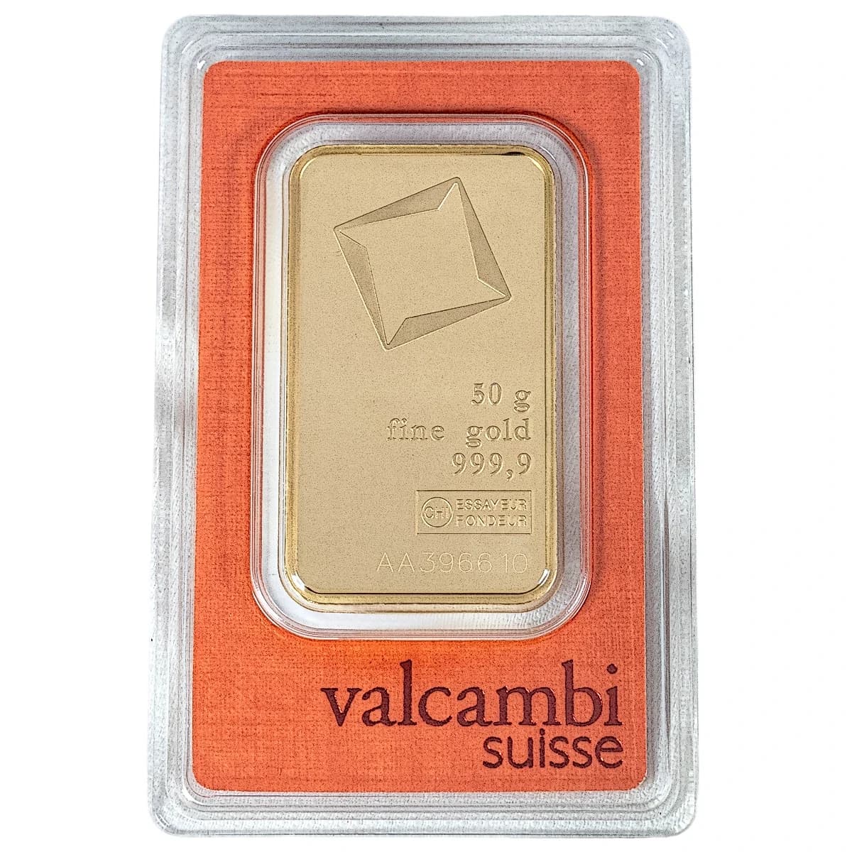 50g Gold Bar | Valcambi