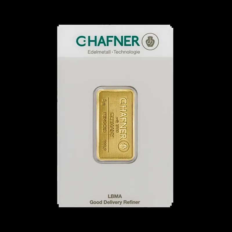 5g Gold Bar | C. Hafner