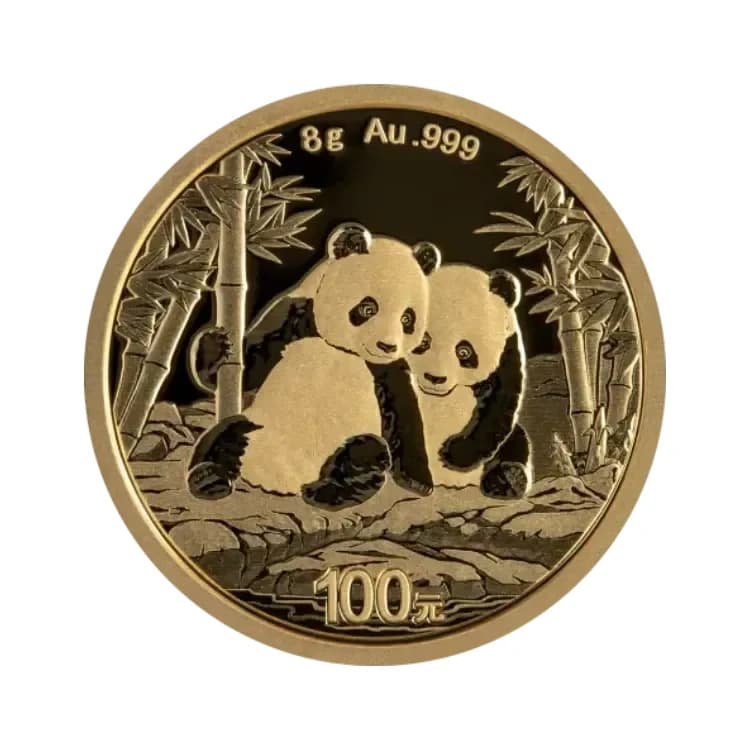 8 Gram Gold Panda Coin 2026