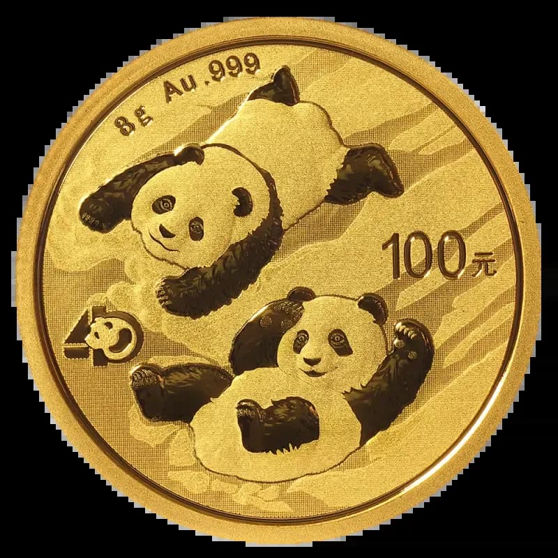 8g China Panda Gold Coin | 2022