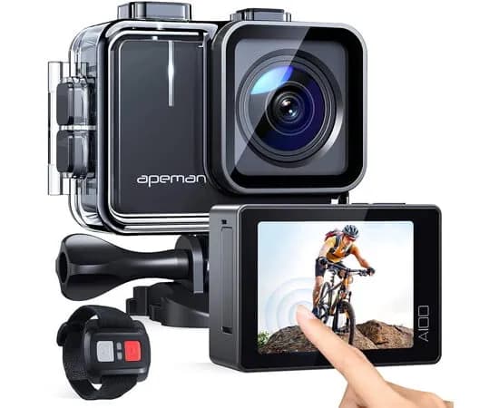 APEMAN Action Camera A100, 4K/50fps 20MP