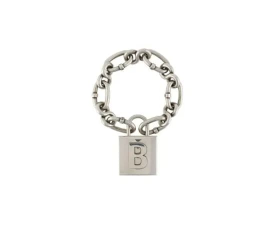 Balenciaga B Lock Chain Bracelet