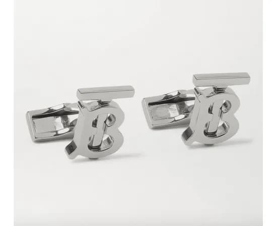 Burberry 'Bitcoin' Palladium-Plated Cufflinks