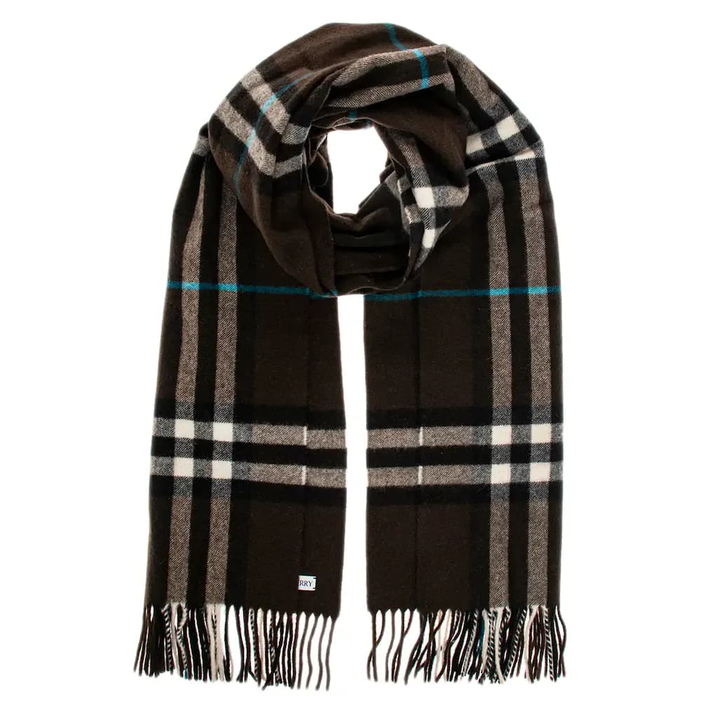 Burberry Check Cashmere Scarf