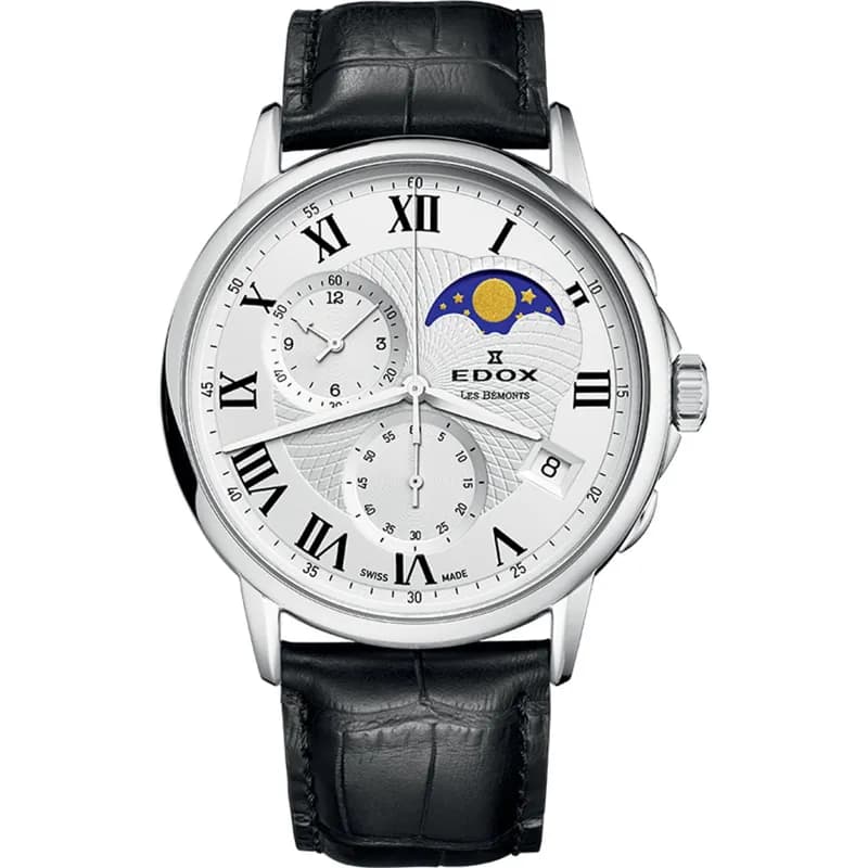 Edox Les Bémonts 01651-3-AR Watch