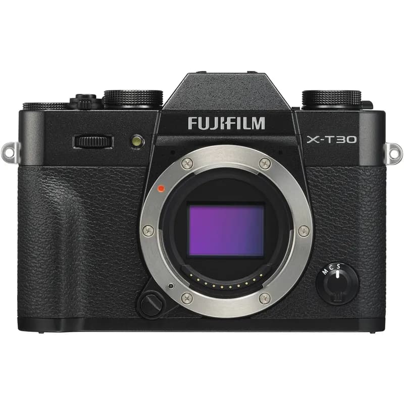 FUJIFILM X-T30 MIRRORLESS CAMERA BODY ONLY – BLACK