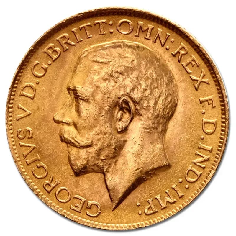 Full Sovereign Georg V, Gold, 1911-1932