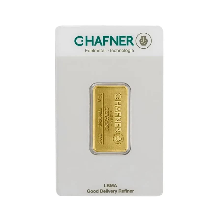 10g Gold Bar | C.Hafner