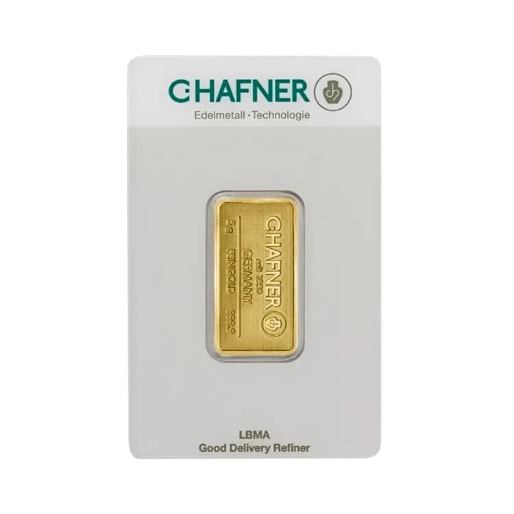 5g Gold Bar | C. Hafner