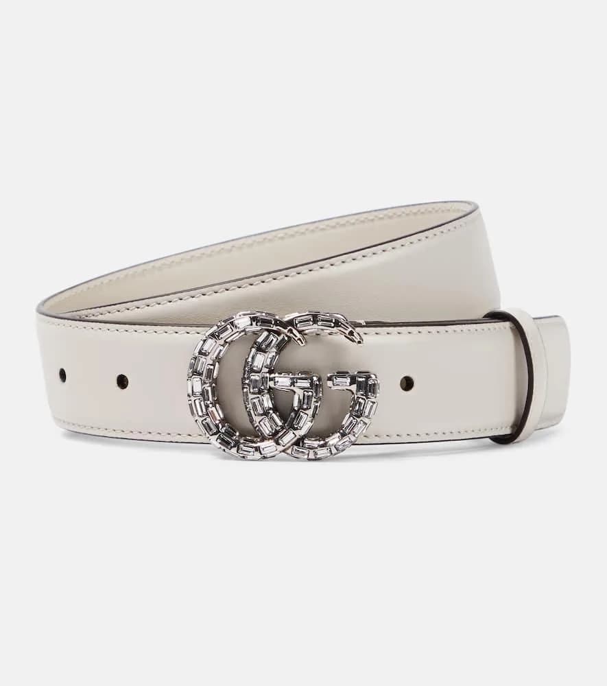 Gucci GG Marmont Leather Belt