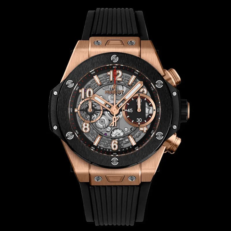 HUBLOT BIG BANG UNICO KING GOLD CERAMIC 42MM