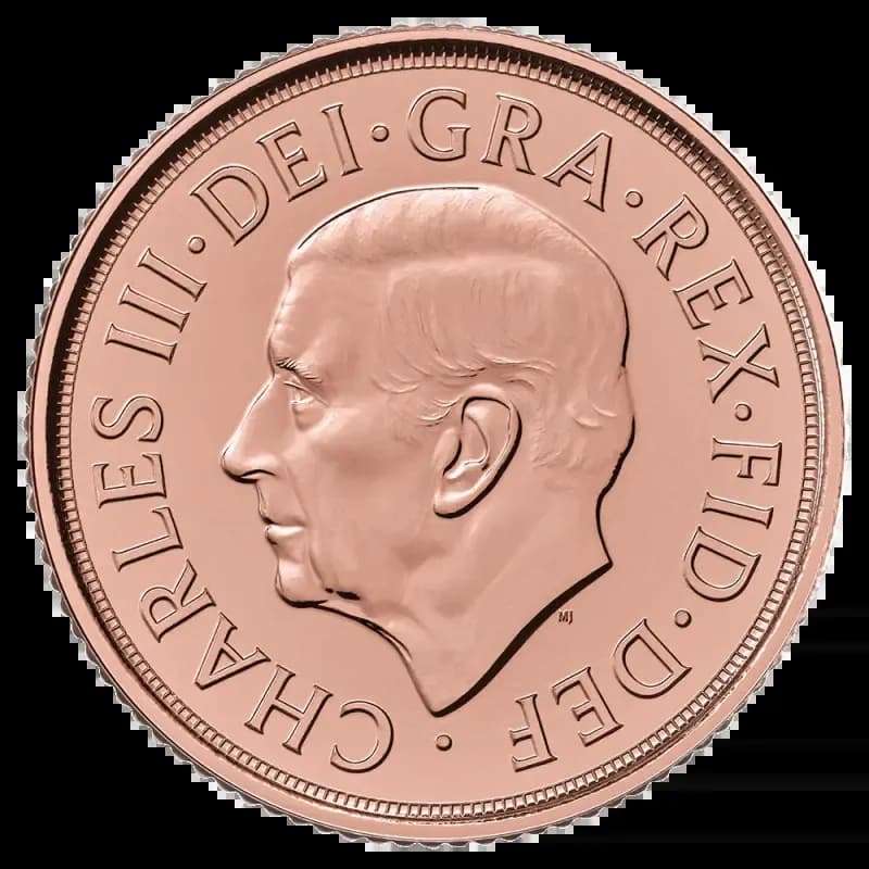Memorial Sovereign Charles III Gold Coin | 2022